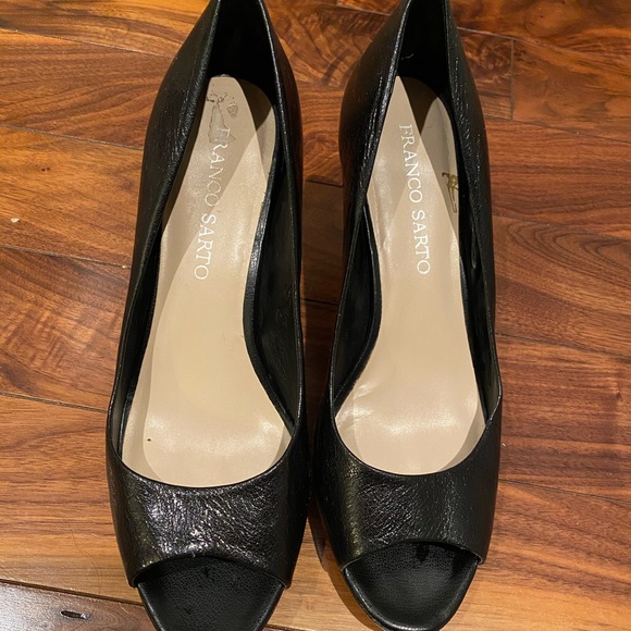 Franco Sarto Open Toe Heels - Picture 2 of 5